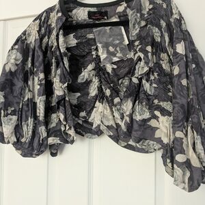 Comme des Garçons Floral Patterned Jacket. NWT